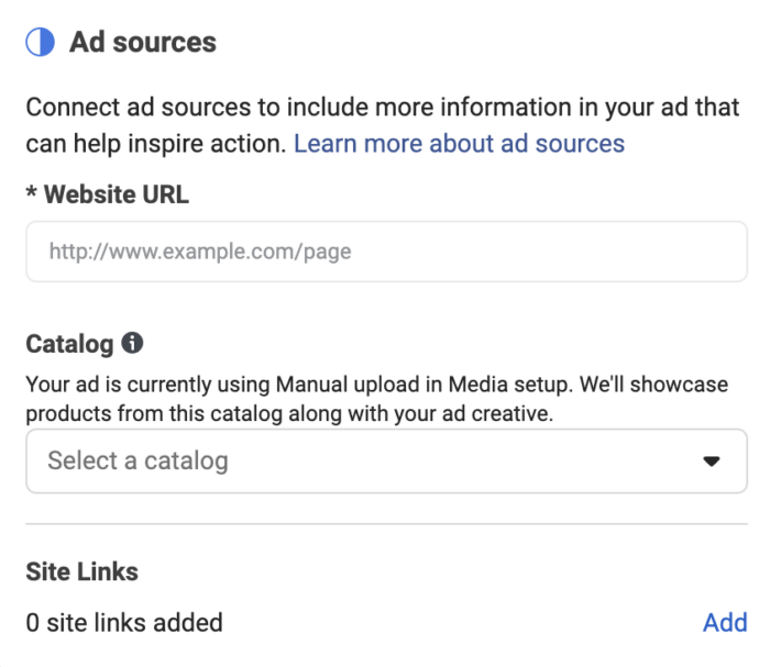 Ad Sources